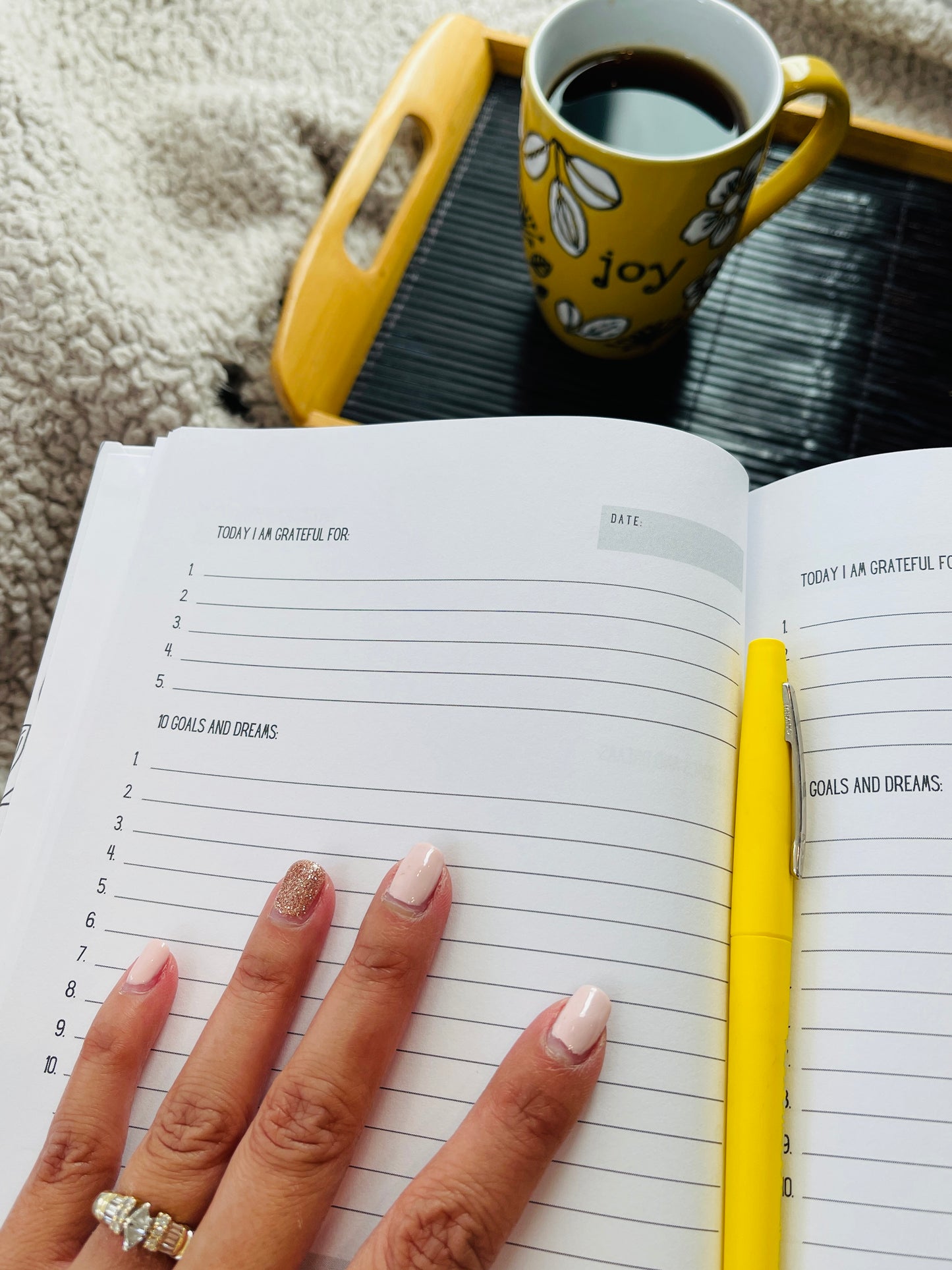 Gratitude, Goals & Prayer Journal